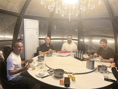 HiFoune تستضيف عملاء أوروبيين مرموقين في الصين